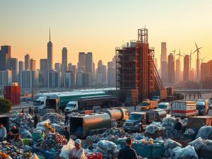 does recycling help the economy?