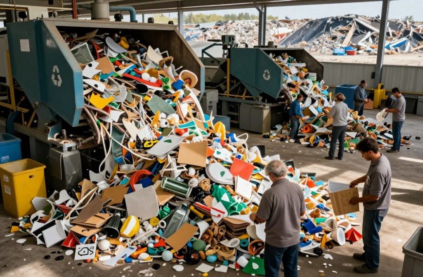 does recycling end up in landfill?