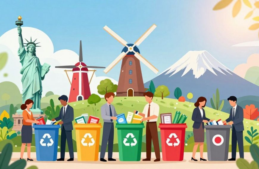 which countries are best at recycling?